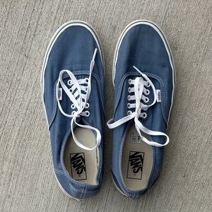 Vans Classic Navy Sneakers with White Accents